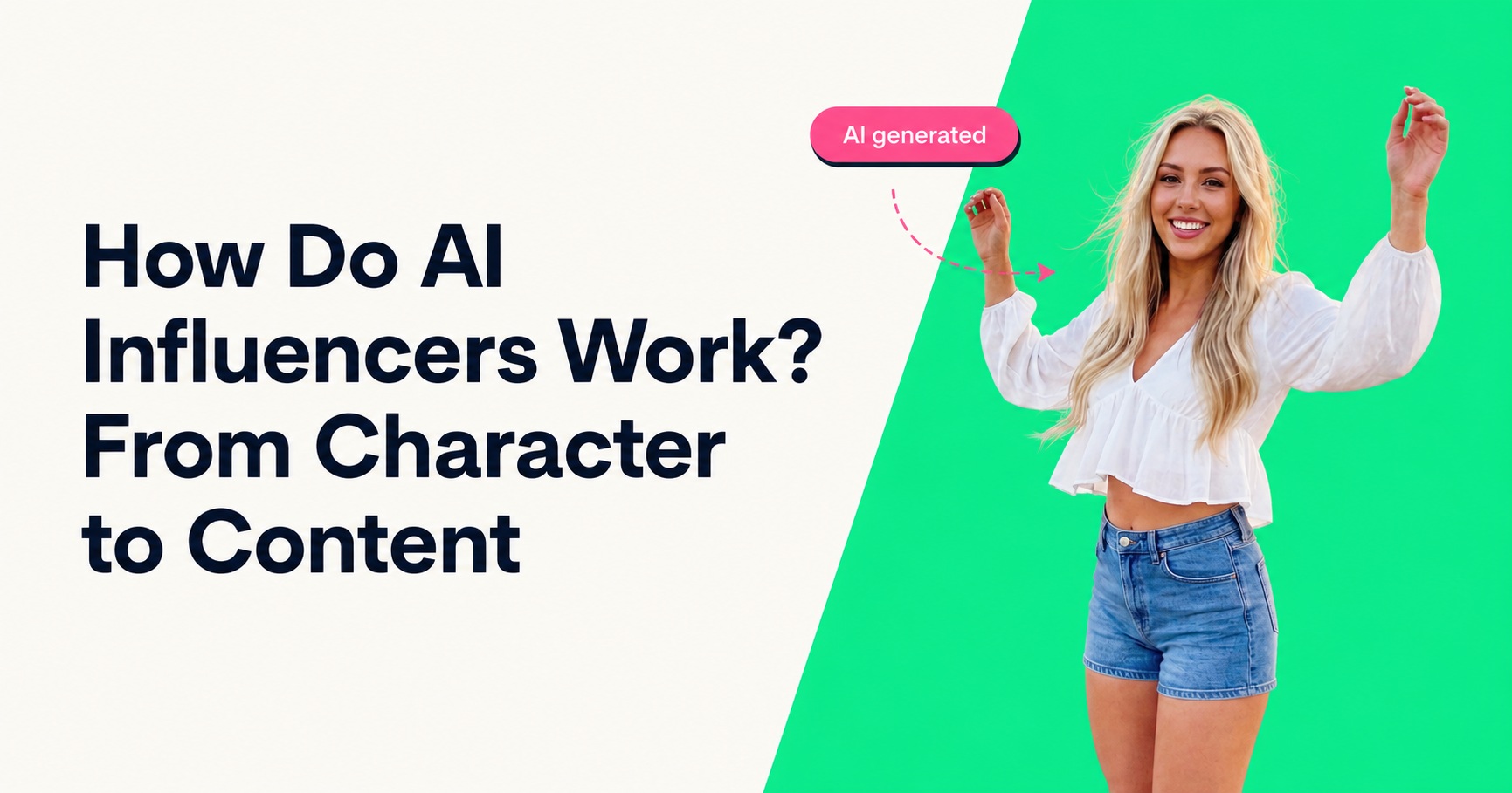 How Do AI Influencers Work? From Character to Content