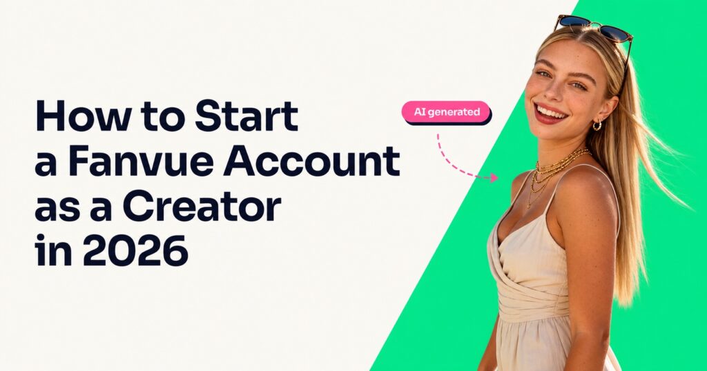 How to Start a Fanvue Account as a Creator